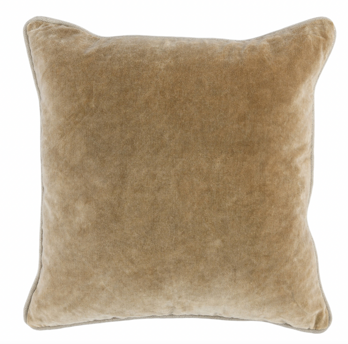 Oat Velvet Pillow - Set of Two