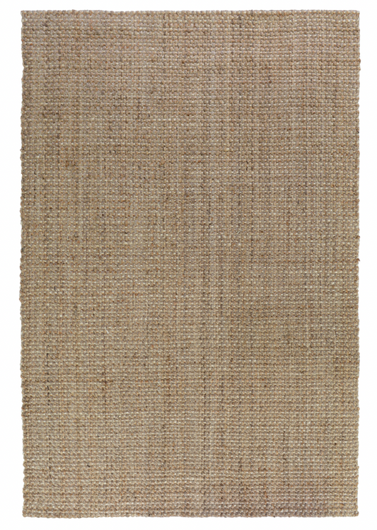 Stripe Natural/Ivory Handwoven Jute Rug