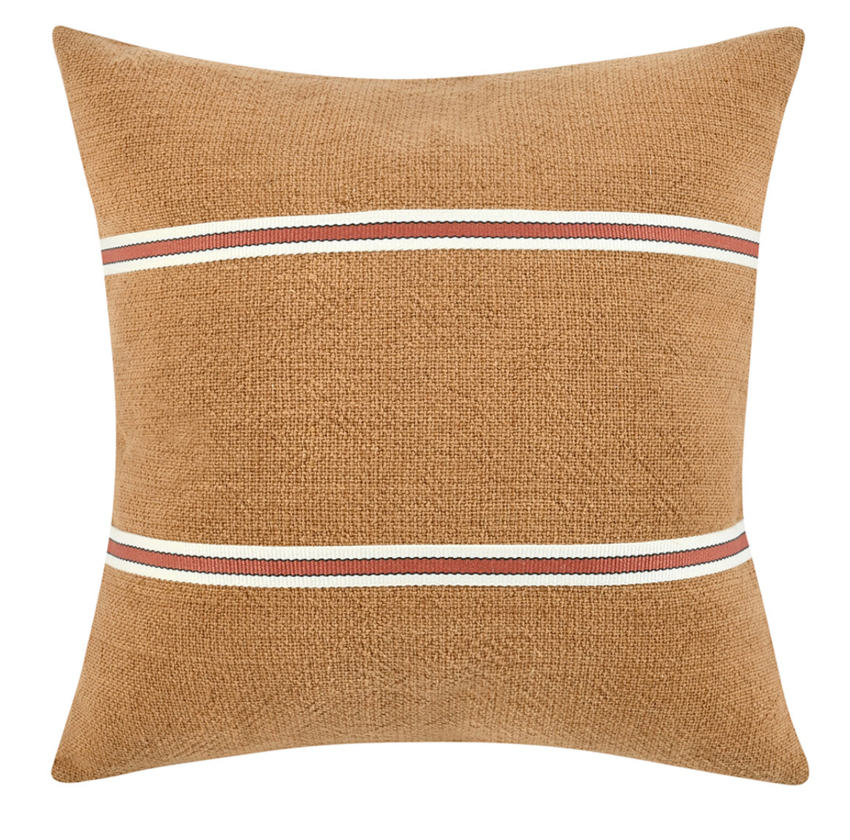 Chestnut Flax Linen Brown Terracotta Pillow - Set of Two