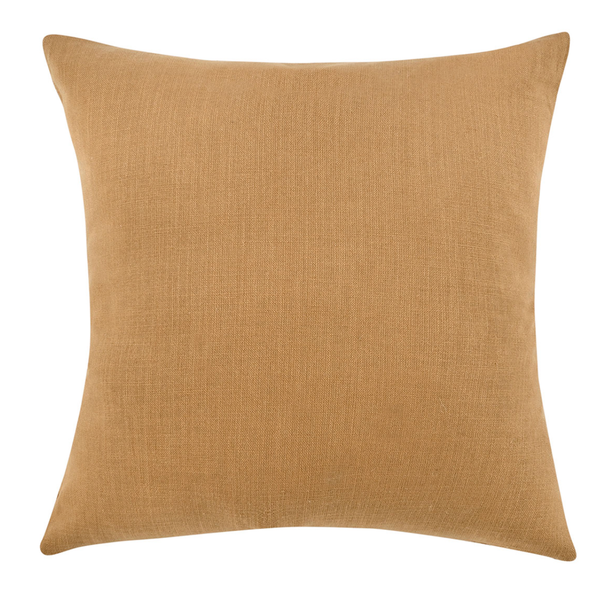 Chestnut Flax Linen Brown Terracotta Pillow - Set of Two