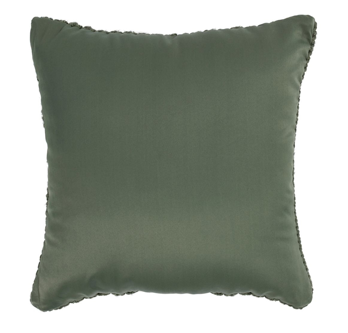 Outdoor Forest Green Handwoven Pillow - Set of Two