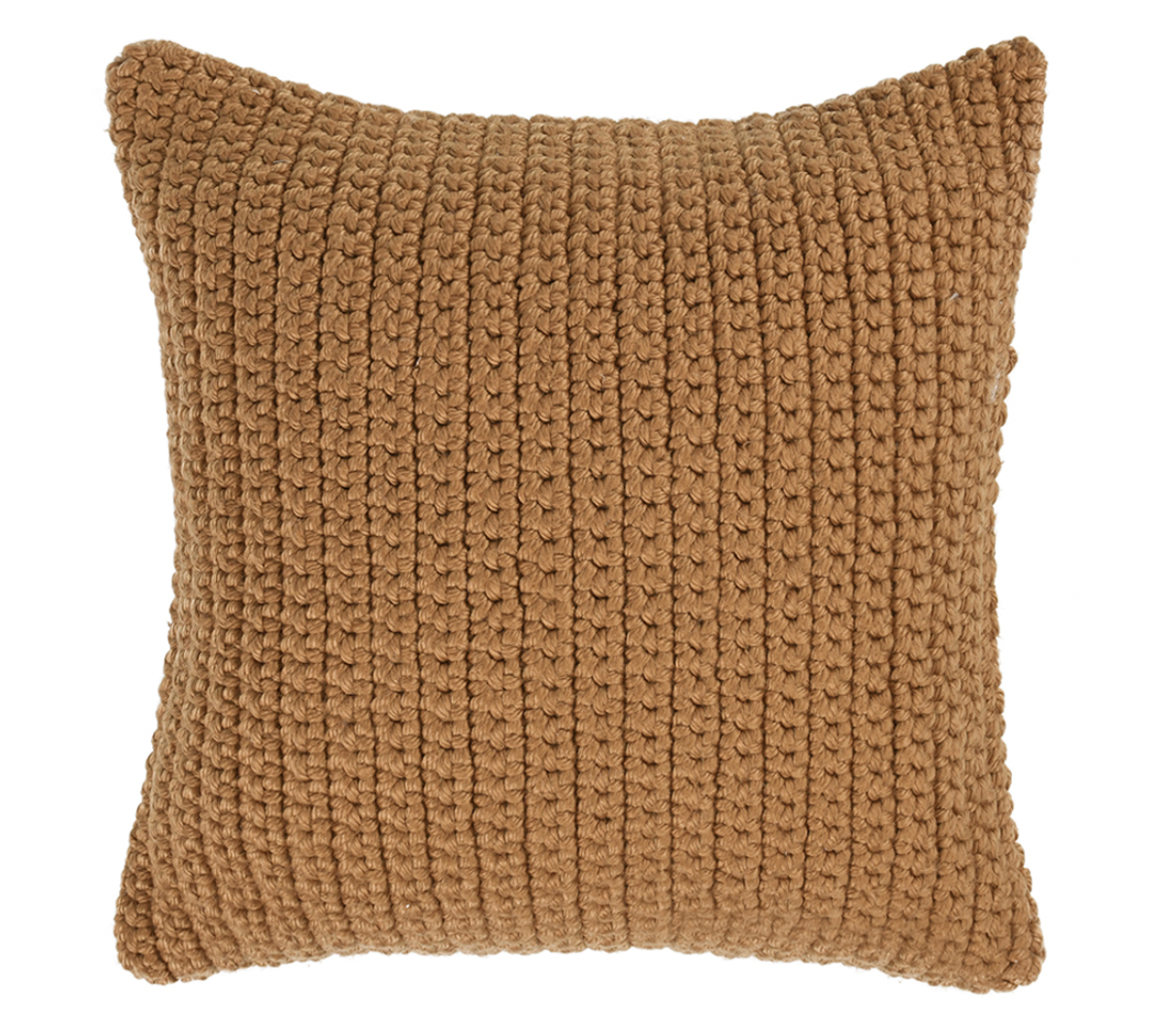 Outdoor Amber Handwoven Pillow - Set of Two