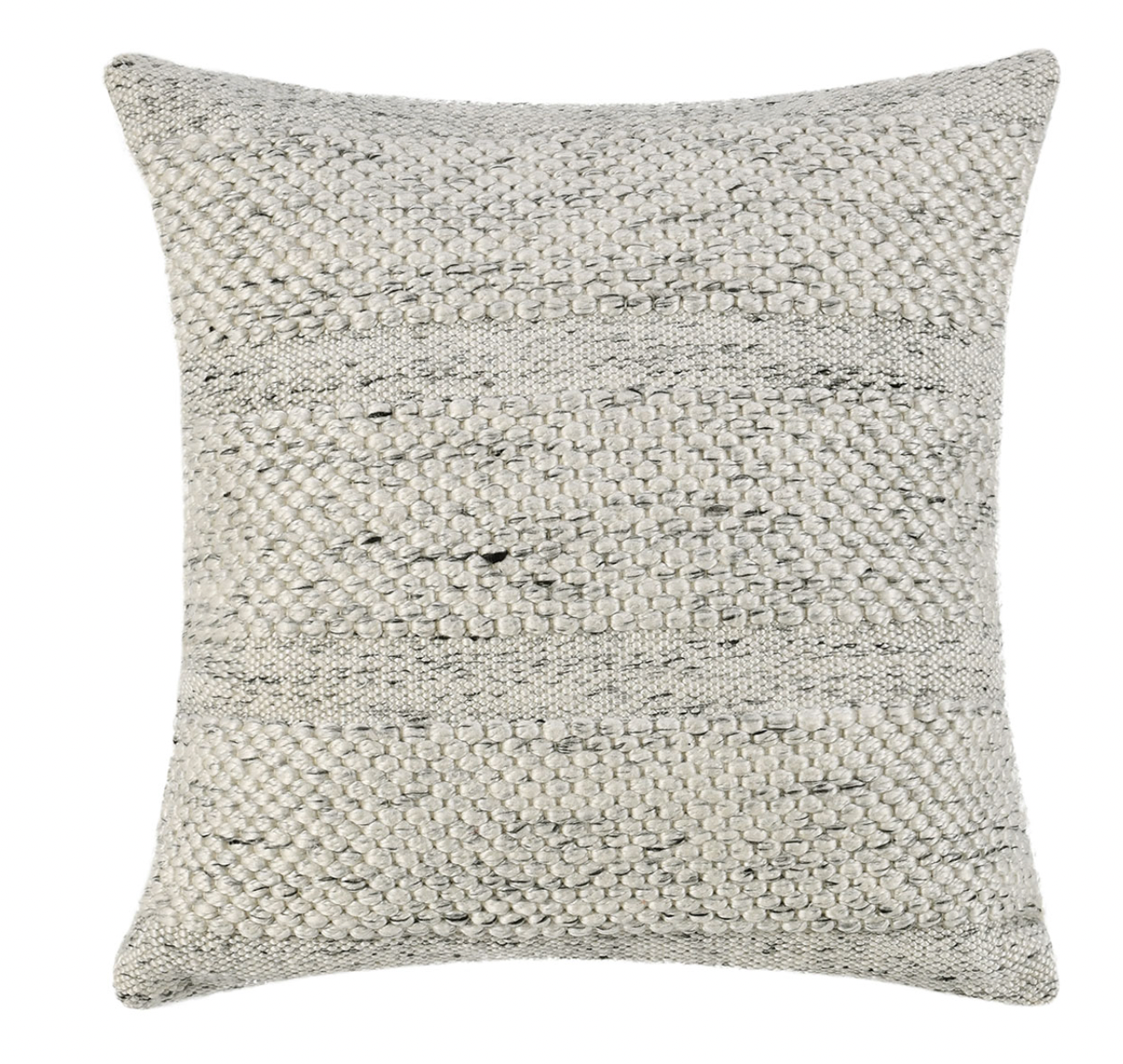 Outdoor Handwoven Ivory Outdoor Pillow - Set of Two