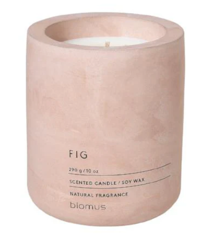 Fig Scented Concrete Candle blomus FRAGA