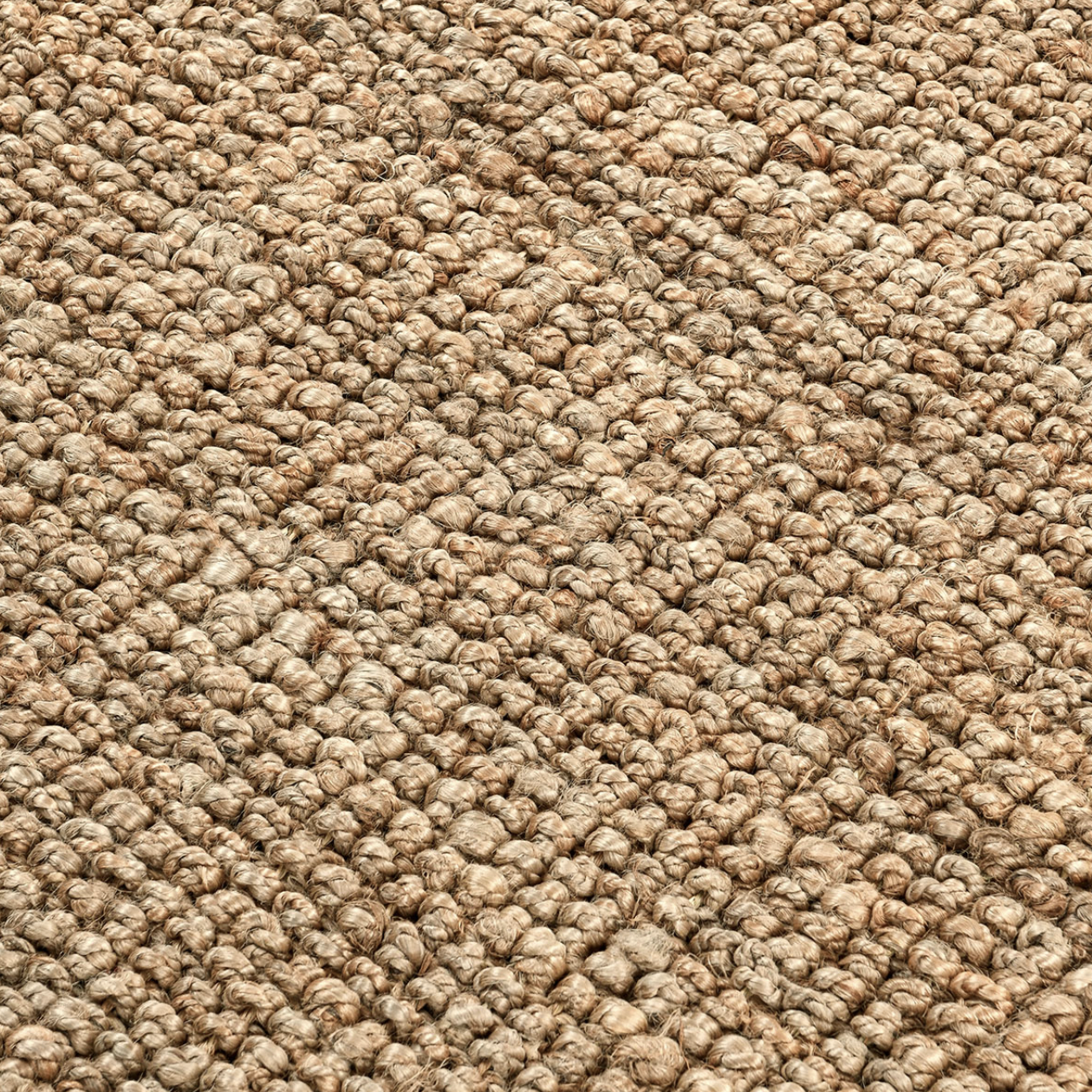 Chunky Handwoven Jute Rug Natural