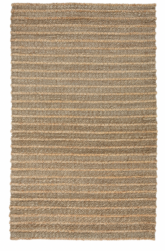 Beach Sand Handwoven Jute Rug Natural