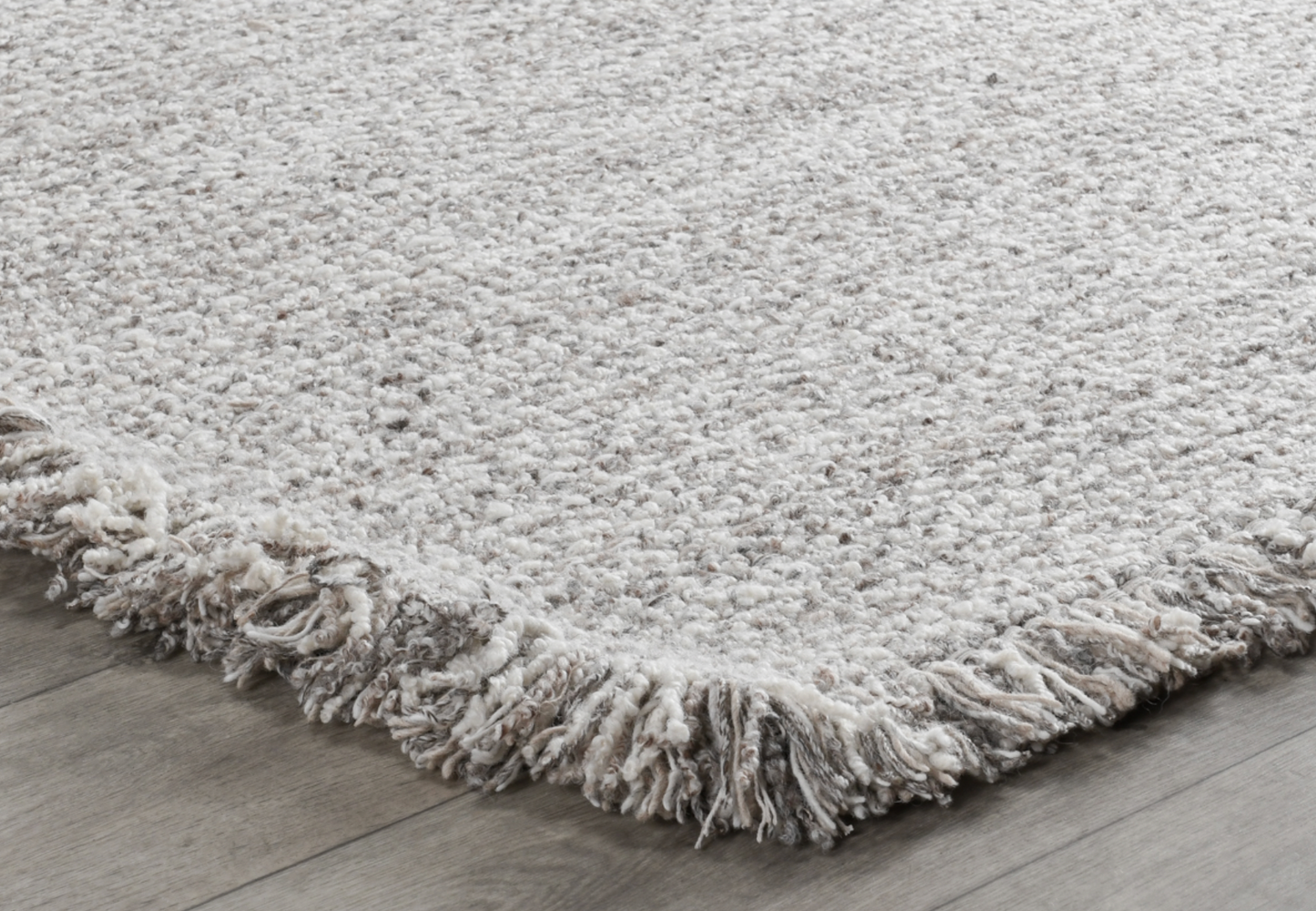 Bradley Hand Spun Wool Rug Natural