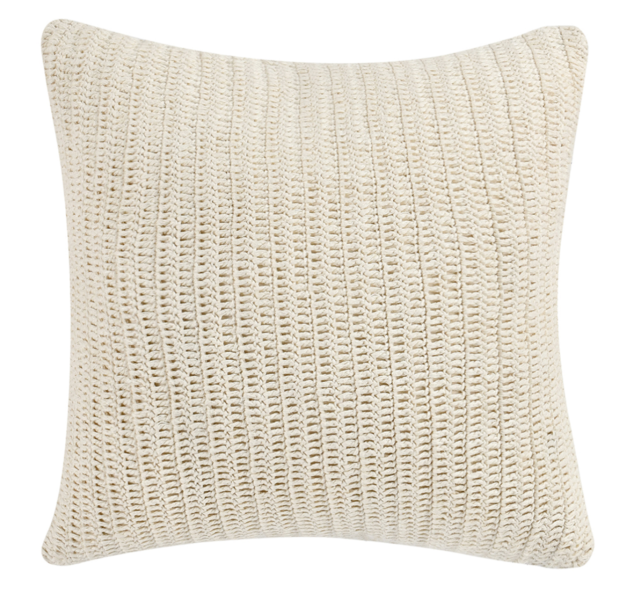 Driftwood Belgian Flax Linen Pillow Ivory - Set of Two