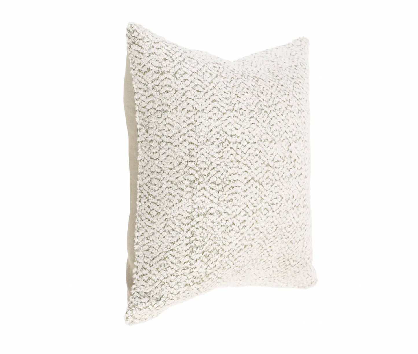 Creek Woven Chenille Ivory Natural Pillow - Set of Two