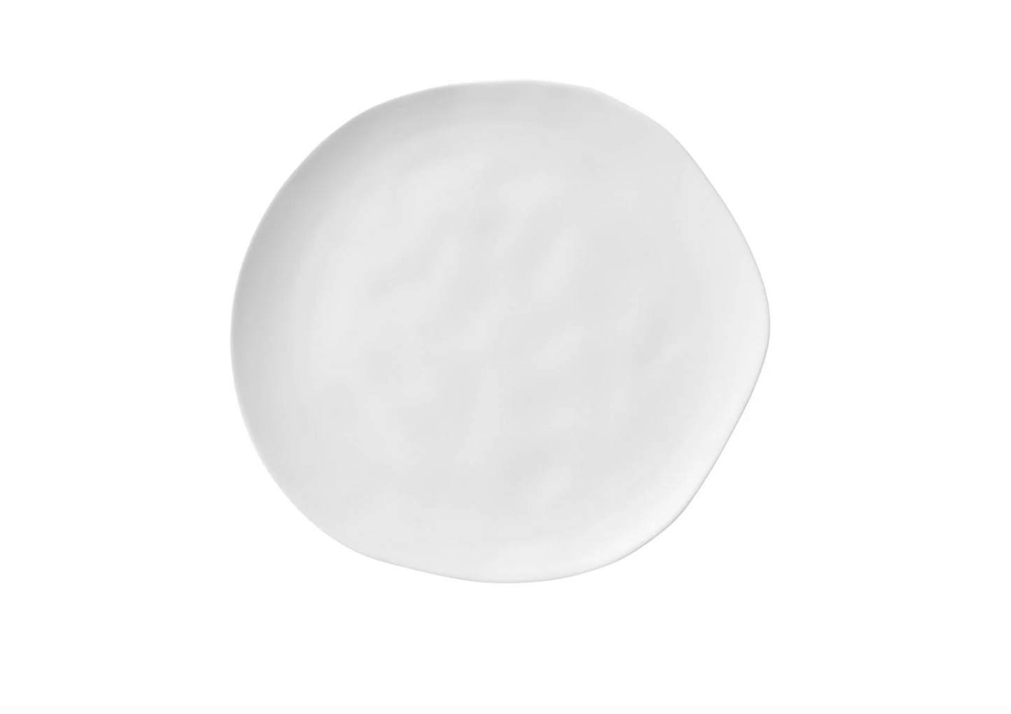 Porcelain Dinner Small Plate - 5.3" - Set of 4