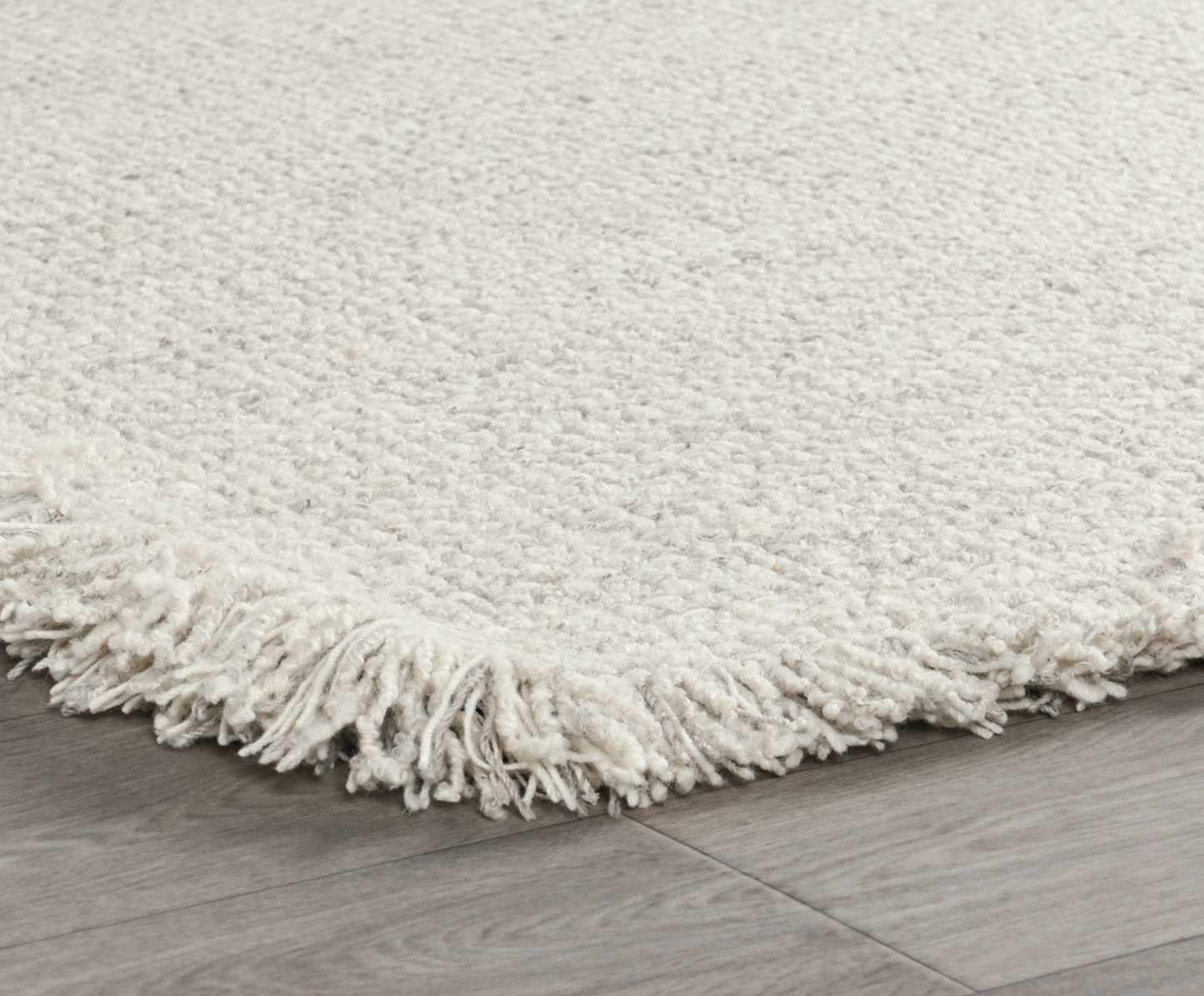 Bradley Hand Spun Wool Rug Ivory