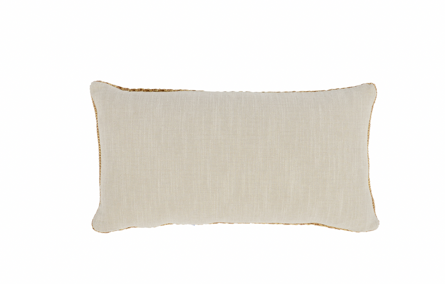 Driftwood Belgian Flax Linen Lumbar Pillow Honey - Set of Two