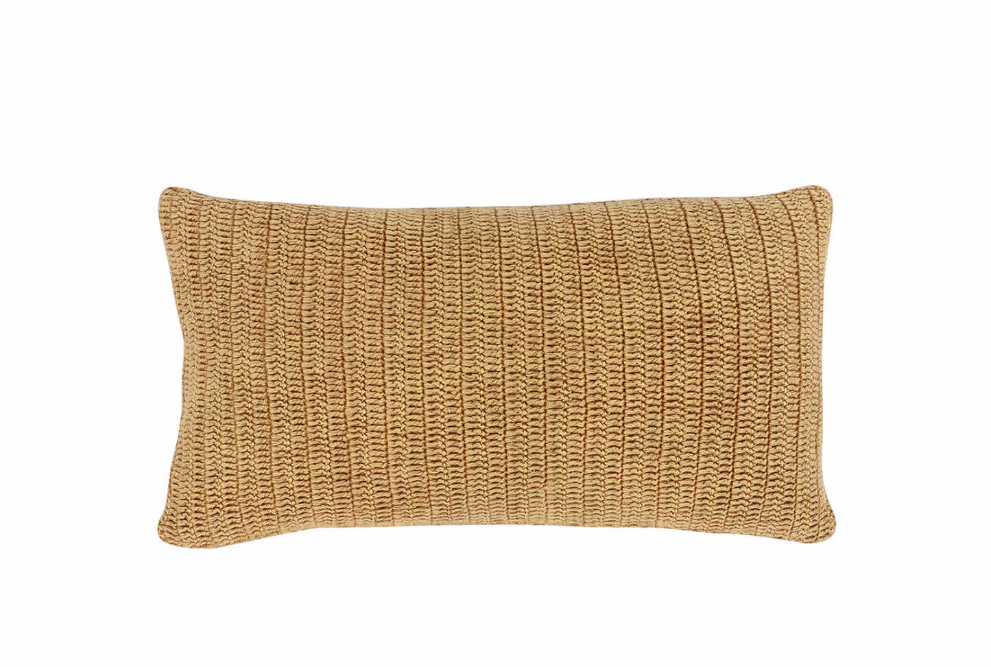 Driftwood Belgian Flax Linen Lumbar Pillow Honey - Set of Two