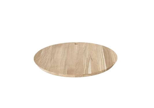 Oak Cutting Board Round 12 Inch