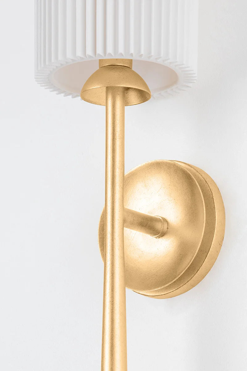 Simone Pleated Wall Sconce