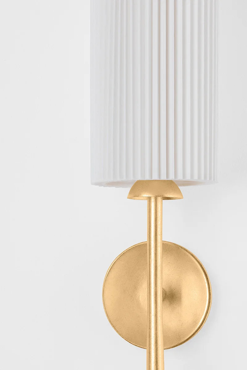 Simone Pleated Wall Sconce