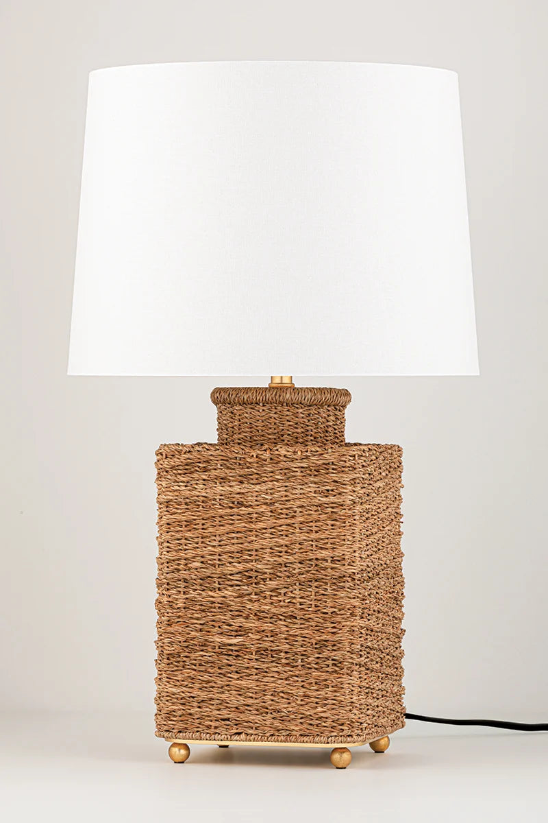 Willow Woven Table Lamp