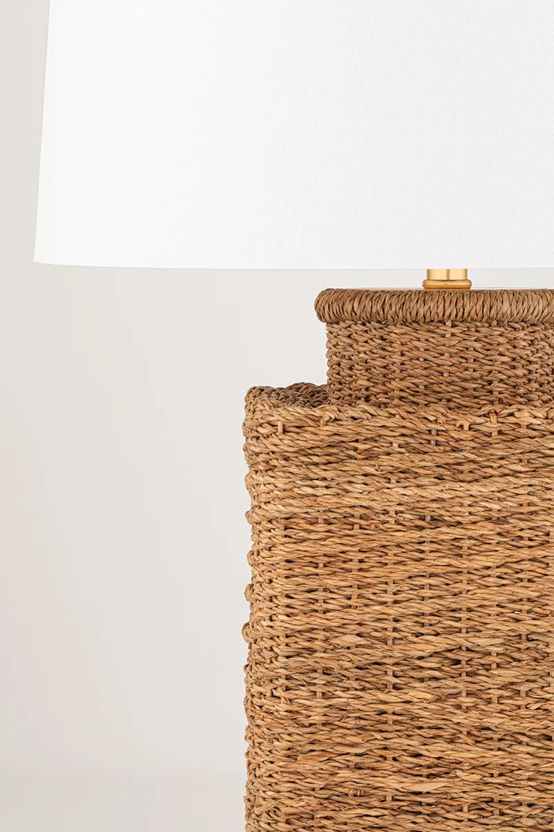 Willow Woven Table Lamp